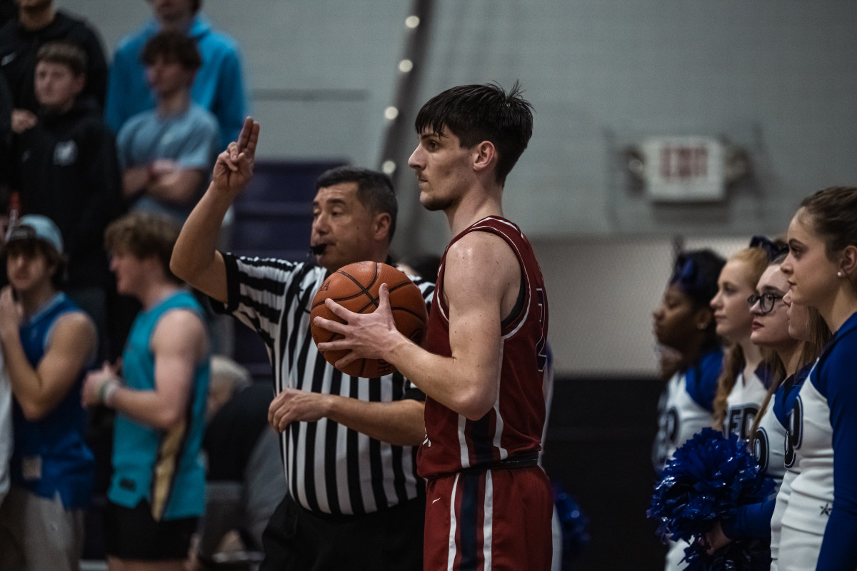 Grove City vs St. Francis DeSales boys basketball 022523 Gabe Haferman2